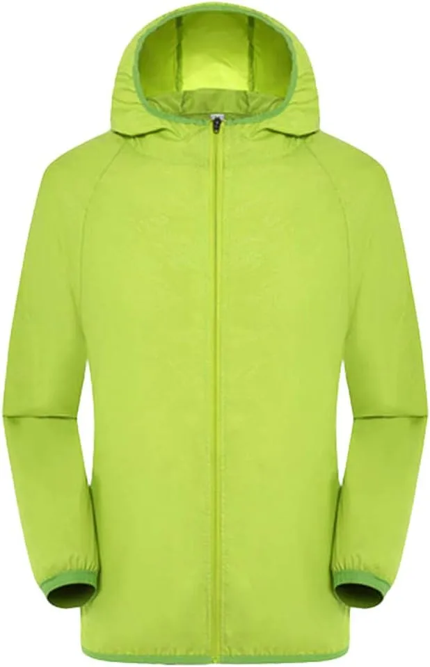RTRDE Men's Waterproof Rain Jacket Lightweight Raincoat With Hood - Golf Cycling Windbreaker, S-4XL
