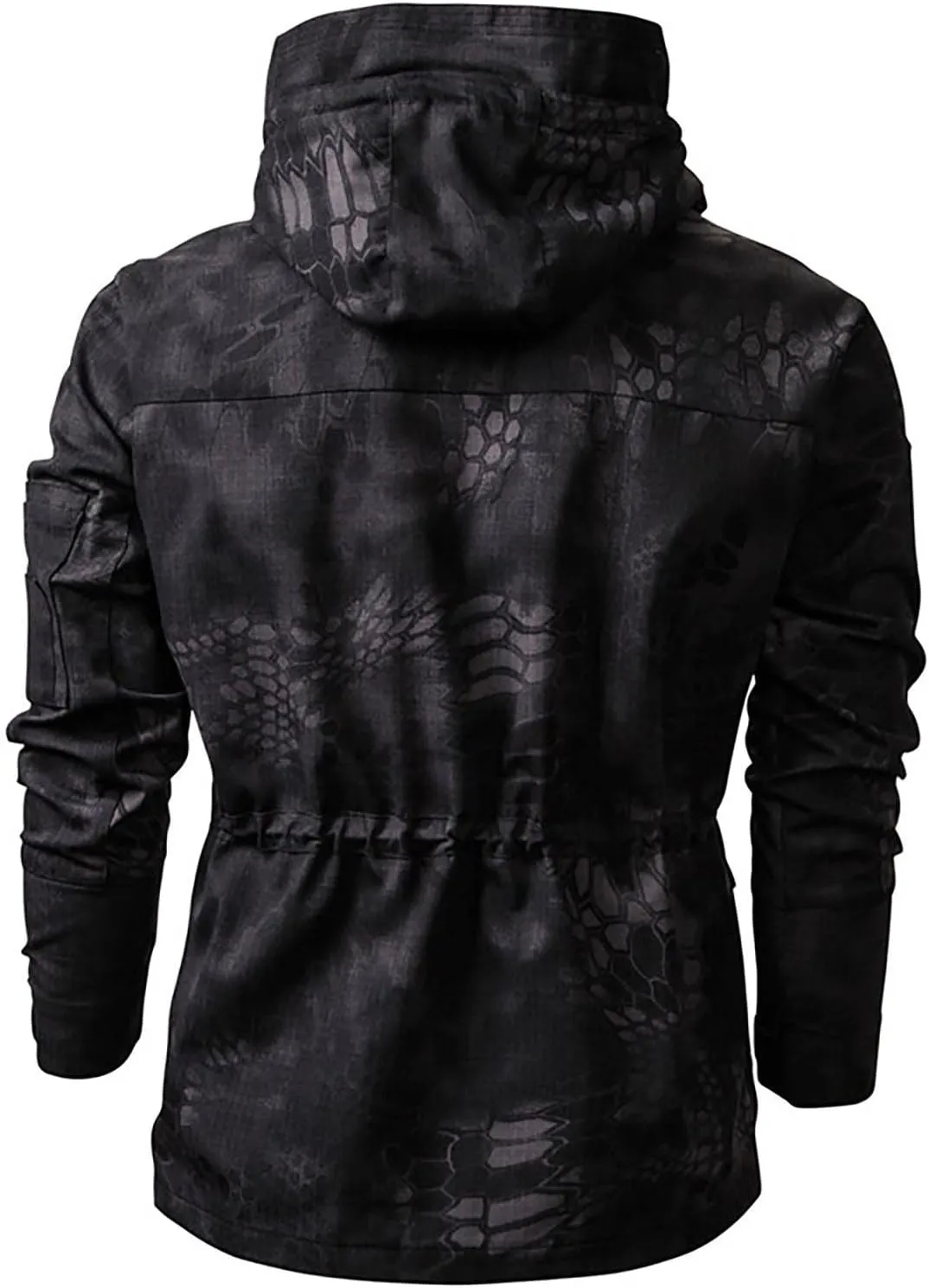 RTRDE Men's Winter Work Jackets Military Tactical Windbreaker Jacket Outdoor Camouflage Hunting Coat Work Jacket, S-2XL