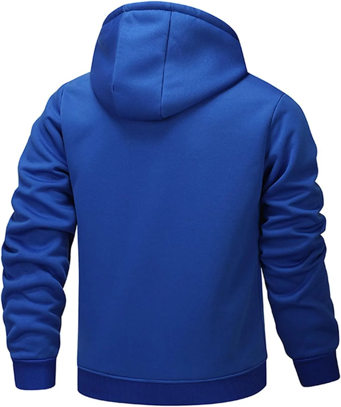 RTRDE Mens Work Jacket Zip Up Sweatshirts Heavyweight Winter Fleece Sherpa Lined Warm Hoodie Jackets Coats Jacket, S-3XL