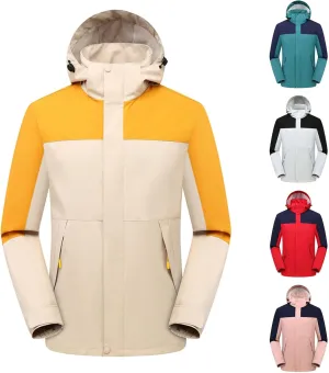 Running Jackets for Women Hooded Windproof Raincoats Active Soft Shell Jacket Waterproof Cycling Bike Jacket Travel