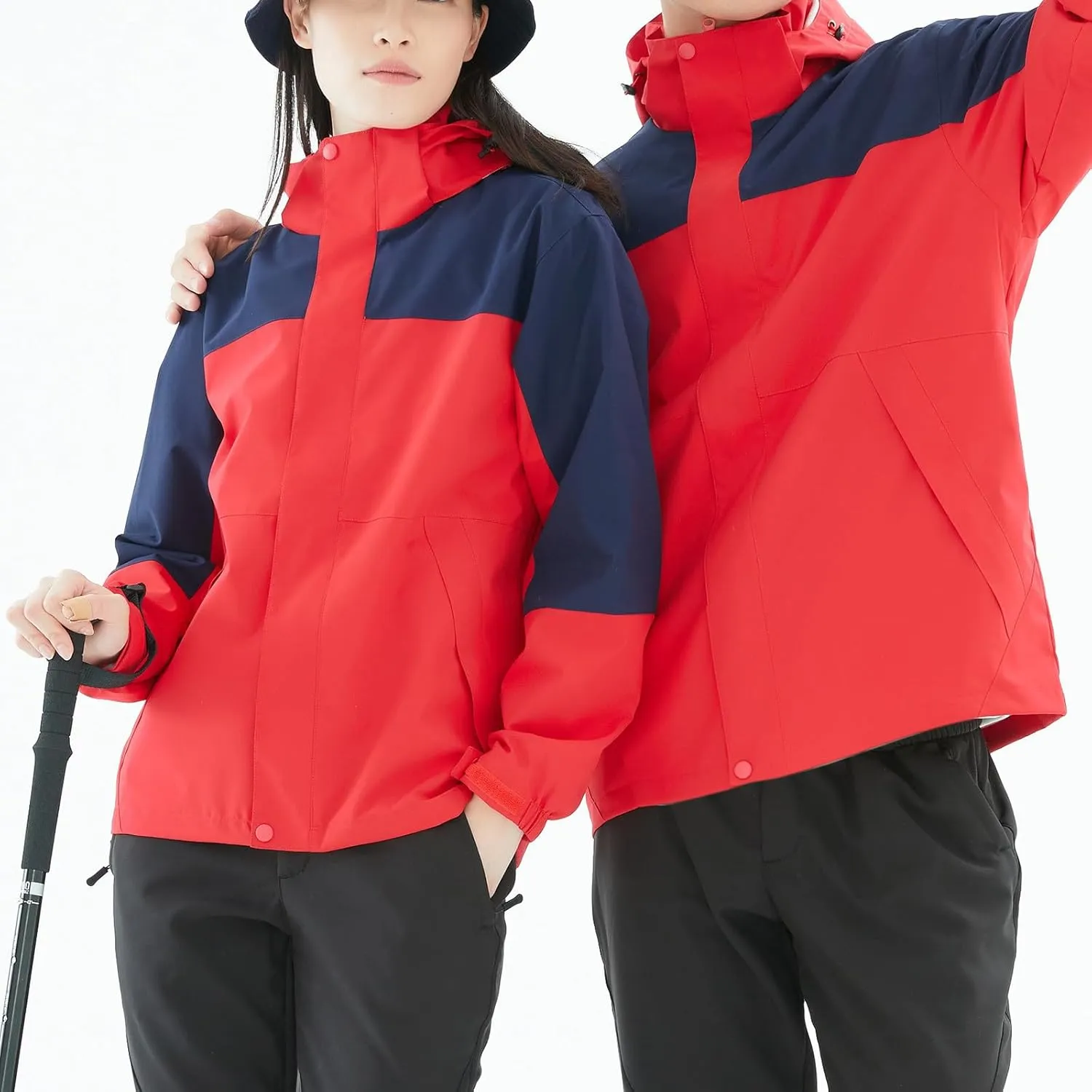 Running Jackets for Women Hooded Windproof Raincoats Active Soft Shell Jacket Waterproof Cycling Bike Jacket Travel
