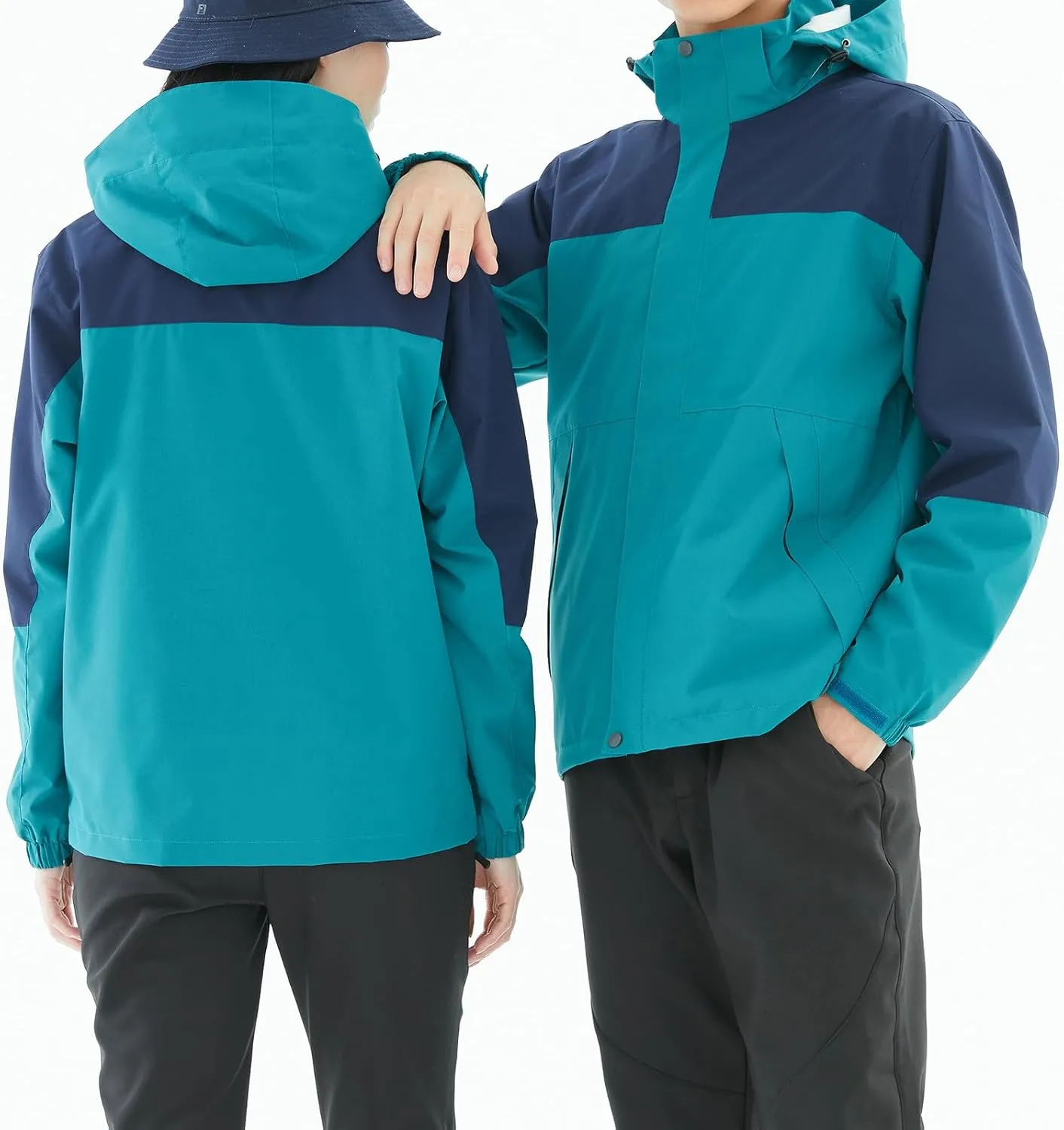 Running Jackets for Women Hooded Windproof Raincoats Active Soft Shell Jacket Waterproof Cycling Bike Jacket Travel