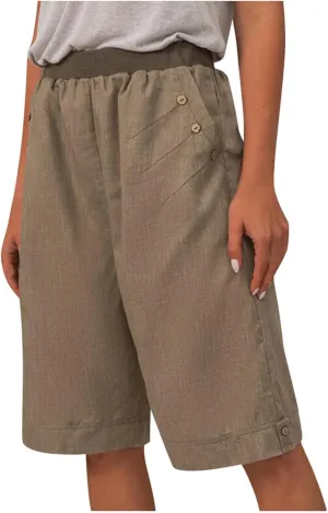Running Shorts High Waisted Shorts Daisy Fashion Print Pocket Wide Leg Button Loose Pants Running Shorts Khaki Daisy