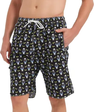 Scotamalone Mens Swim Trunks Swimming Shorts Swimwear Bathing Suits Quick Dry 11 Inch with Mesh Lining