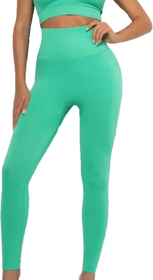Seamless Leggings for Women High Waist Butt Lifting Bottoms Gym Sports Leggings Compression Tights Workout Yoga Pants