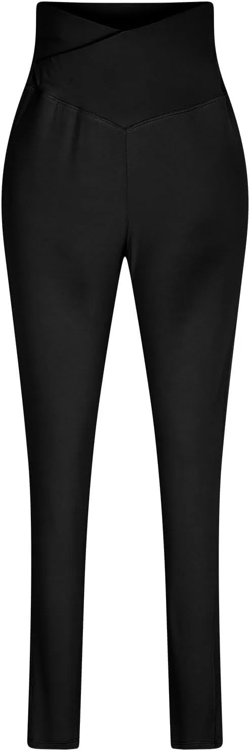 Seamless Yoga Pants for Women, Womens Tall Leggings,Fold Over Pants for Women,Legging Boots for Women