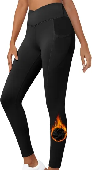Seamless Yoga Pants for Women, Womens Tall Leggings,Fold Over Pants for Women,Legging Boots for Women