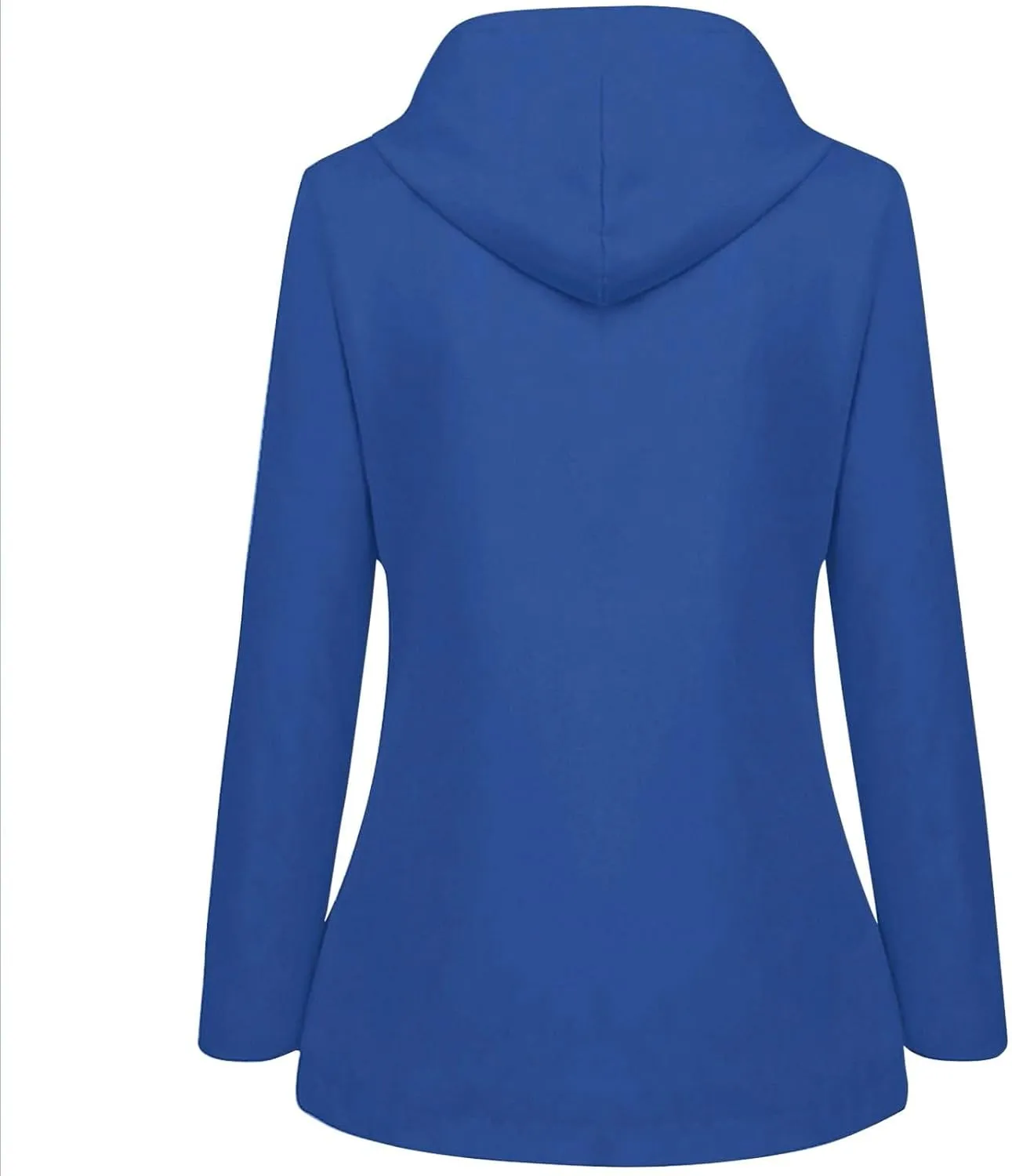 SGASY Women's Rain Jacket Plus Size Long Raincoat Lightweight Hooded Windbreaker Waterproof Jackets with Pockets