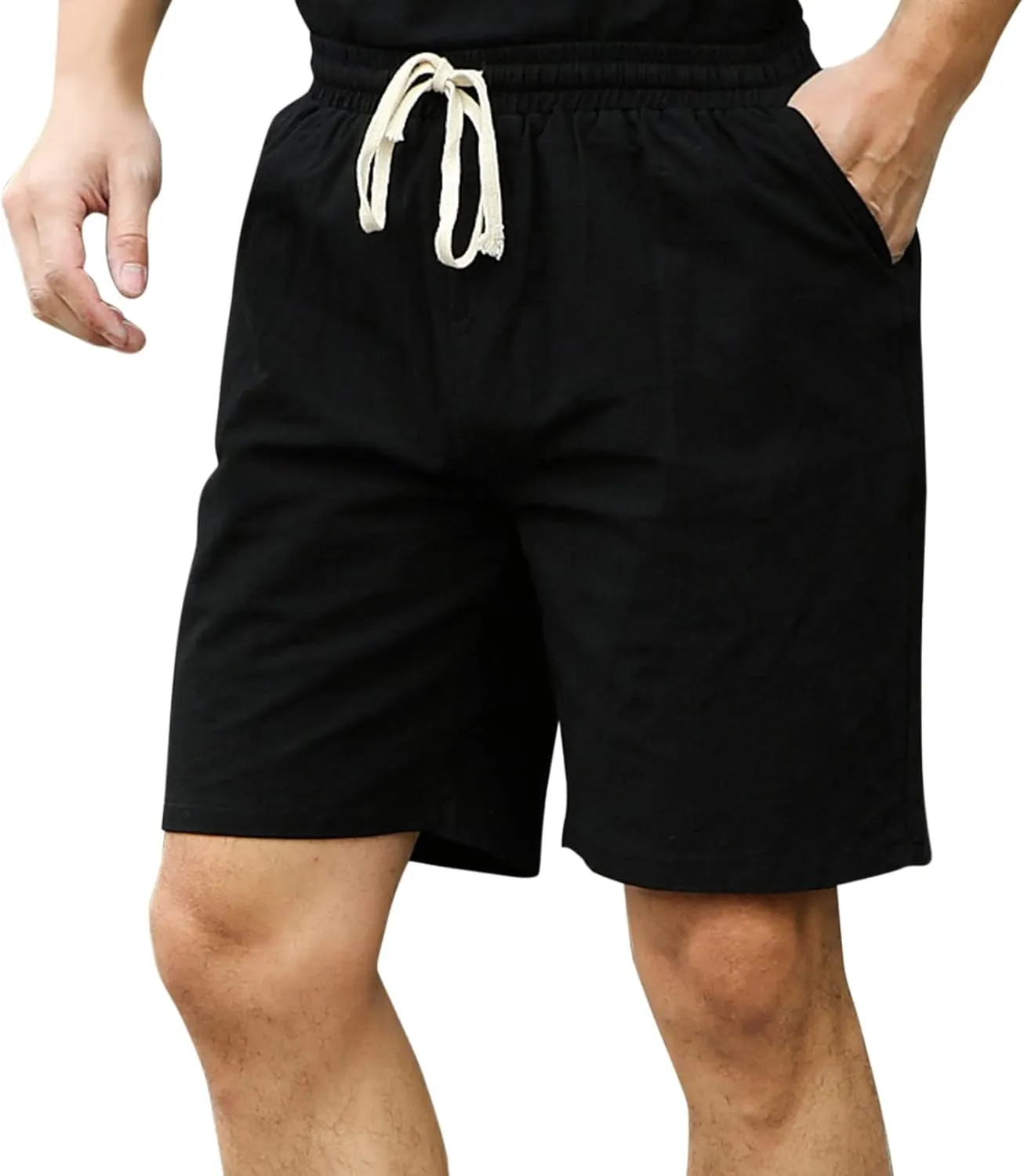 Shorts Men Sport,Men's Gym Shorts Sports Workout Running or Casual Training Short with Zipper Pockets Quick Dry
