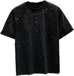 Sleeve Short Sleeve T-Shirt Drop Shoulder Oversized Urban Style Top