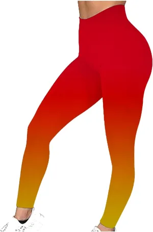 Stretchy Yoga Pants for Women, Boot Cut Yoga Pants Women,Womens Athletic Clothes,Butt Shaping Leggings for Women