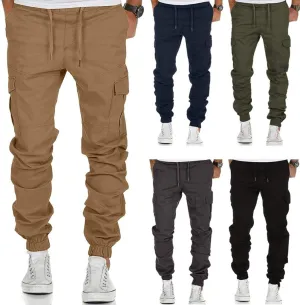 Sweatpants for Men,Mens Trousers Casual Cargo Pant Sweatpants Gym Trousers Long Pant Fashion Hip Hop Pants