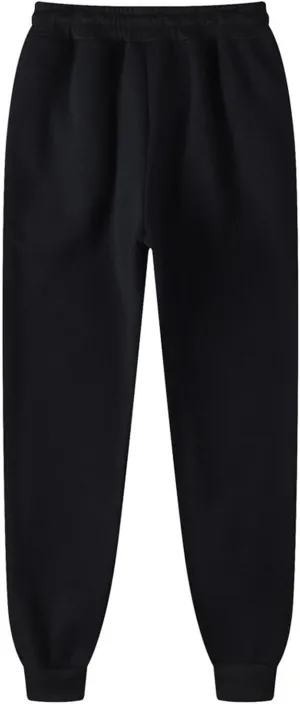 symoid Mens Sweatpants Elastic Open Bottom Athletic Drawstring Joggers Big and Tall Straight Leg Gym Pants with Pockets
