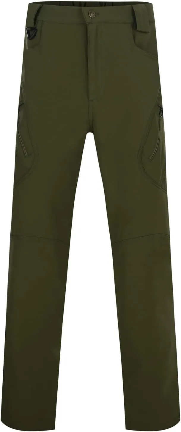 Tactical Pants for Men Water Resistant Cargo Hiking Pants Multi Pockets Relaxed Fit Stretch Quick Dry Work Pant
