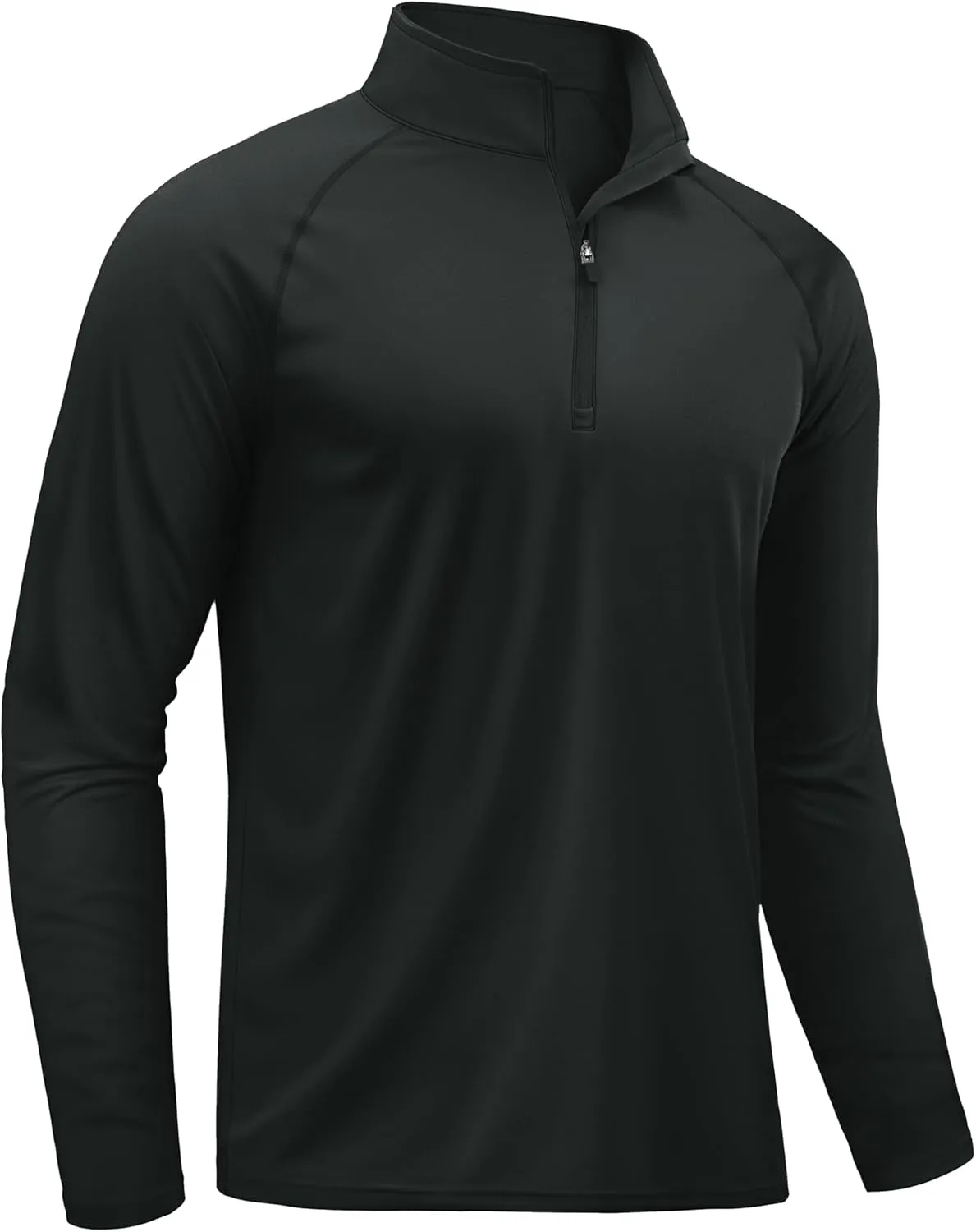 TACVASEN Men's Long Sleeve Athletic Shirts 1/4 Pullover Zip Sun Protection Rash Guard UPF 50  Outdoor Running T-Shirts