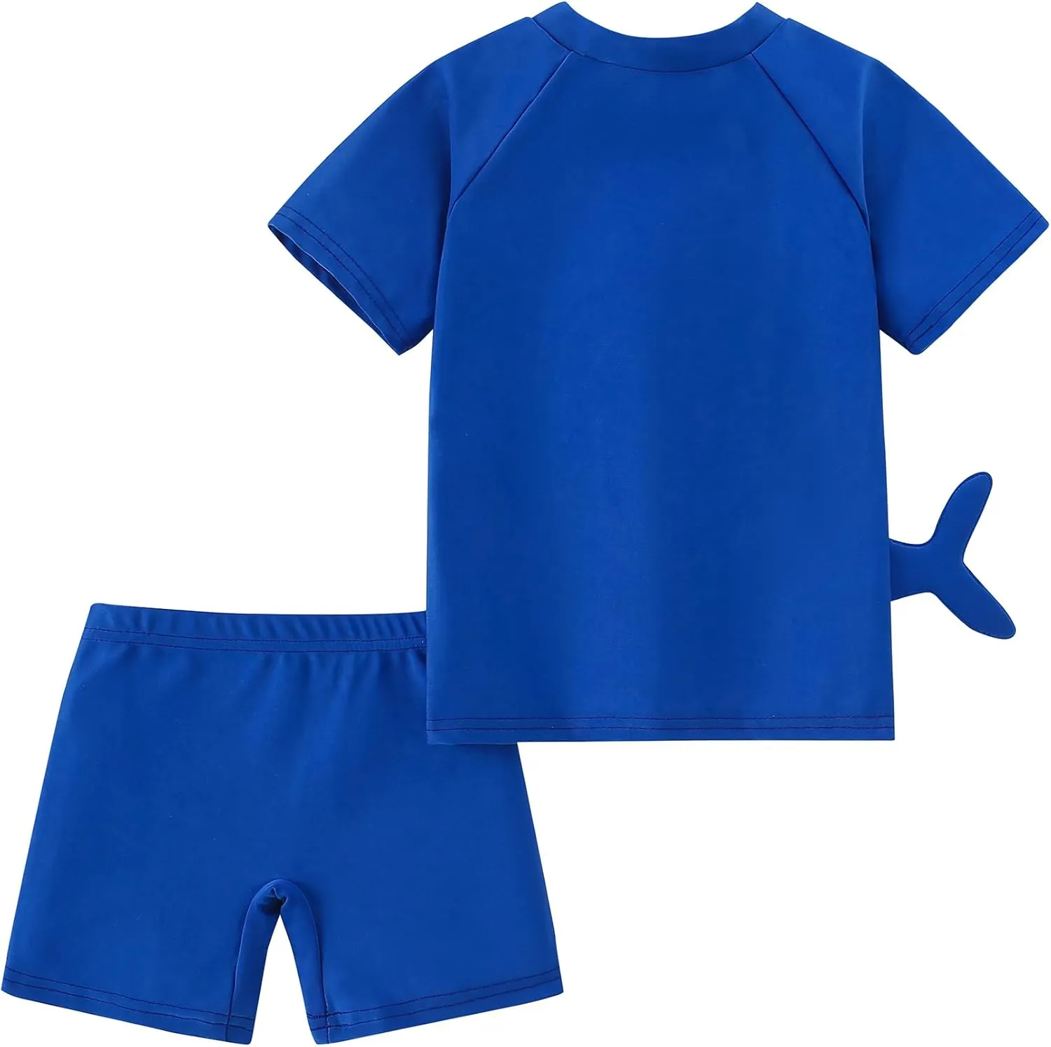 Toddler Boy Swimsuit 3 Piece Boys Swim Set Short Sleeve Boys Swim Shirt Boys Swim Trunks Rash Guard Bathing Suits
