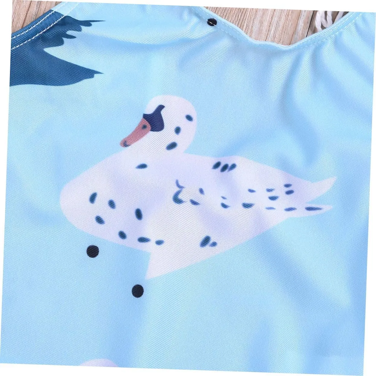 TOYANDONA 2pcs Kids Swimsuits Girl One Piece Swimsuit Girls' One-Piece Swimwear Kid Swimsuit Swimwear for Girls Summer Swimwear Blue One-Piece Swimsuit Cartoon Child Swimsuit for Girls