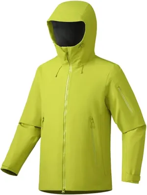 Unisex Enhanced Waterproof Jackets Outdoor Sports Heat-Sealed Seams Rain Coat
