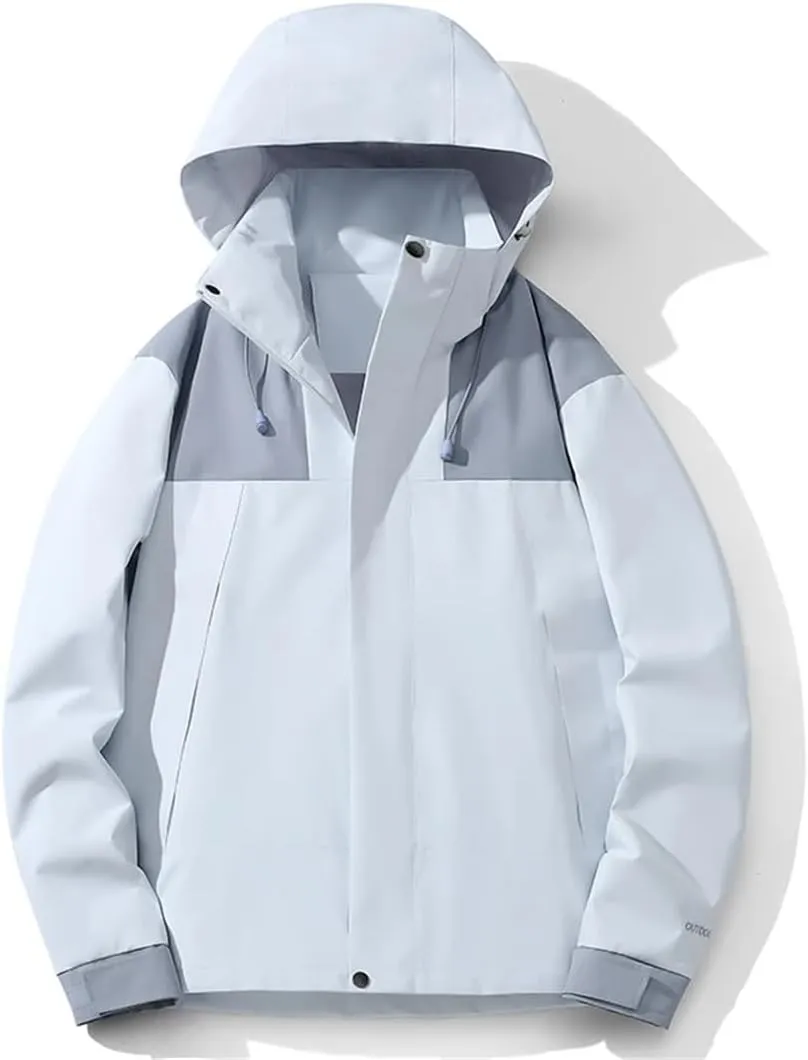 Unisex Hiking Waterproof Jackets Climbing Camping Trekking Windbreaker Outdoor Windproof Rain Coat