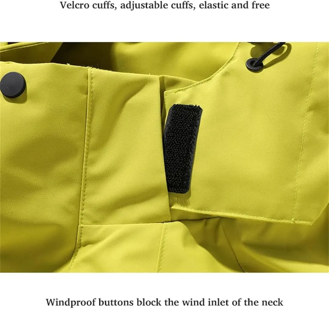 Unisex Waterproof Jackets Climbing Hiking Camping Trekking Windbreaker Outdoor Windproof Rain Coats