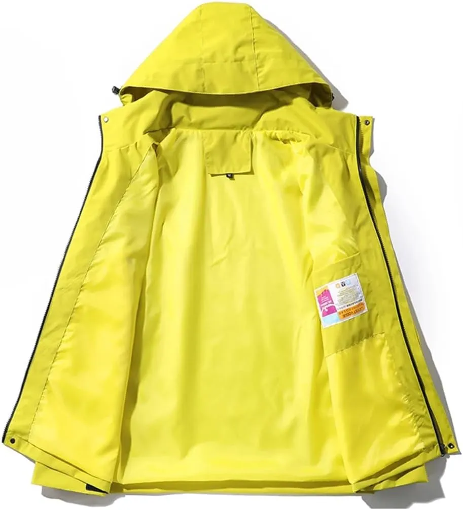 Unisex Waterproof Jackets Climbing Hiking Camping Trekking Windbreaker Outdoor Windproof Rain Coats