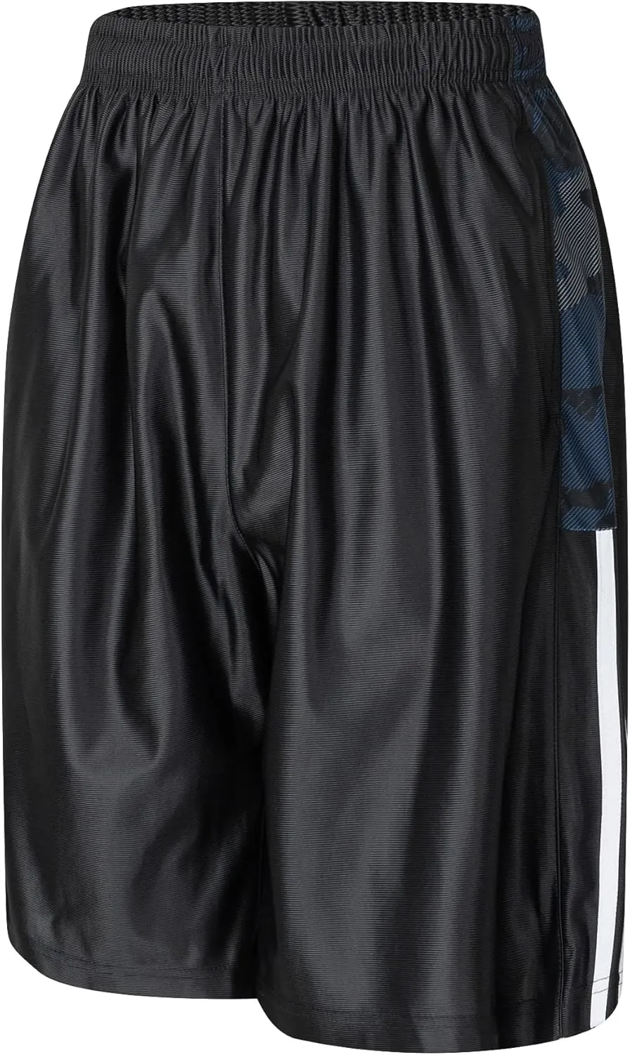 URBEX Men's Basketball Shorts with Deep Pockets & Drawstring Lightweight Gym Athletic Running Shorts