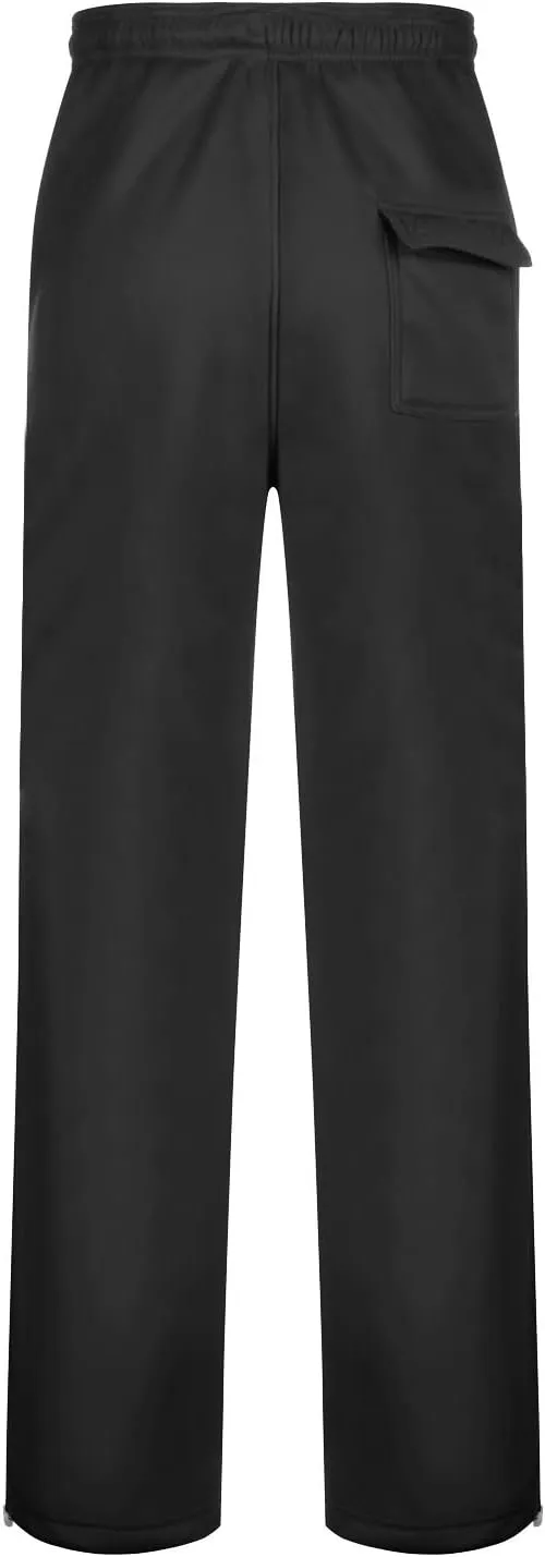 Vickyleb Cargo Pants for Men Black, Men's Joggers Workout Sweatpants Gym Pants Athletic Casual Slim Fit Pants