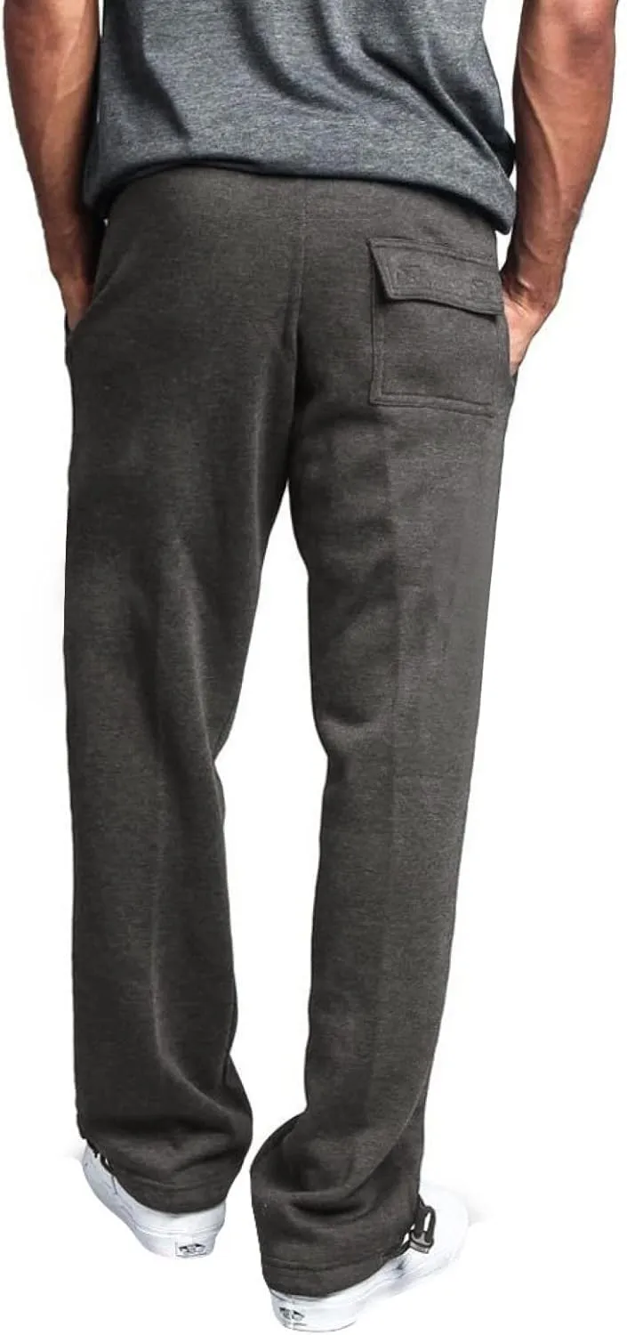Vickyleb Cargo Pants for Men Black, Men's Joggers Workout Sweatpants Gym Pants Athletic Casual Slim Fit Pants