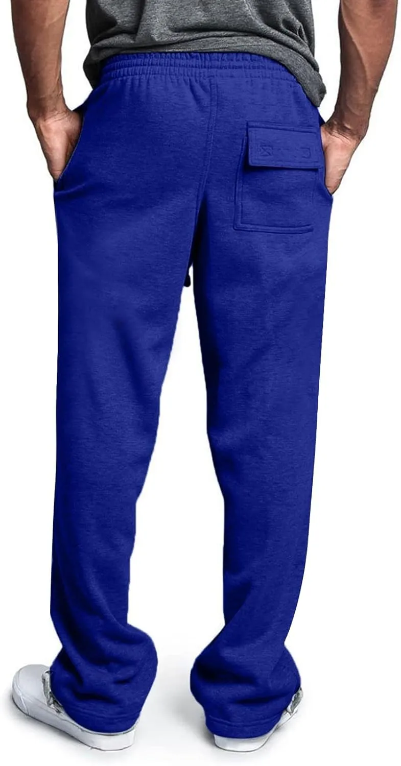 Vickyleb Cargo Pants for Men Black, Men's Joggers Workout Sweatpants Gym Pants Athletic Casual Slim Fit Pants