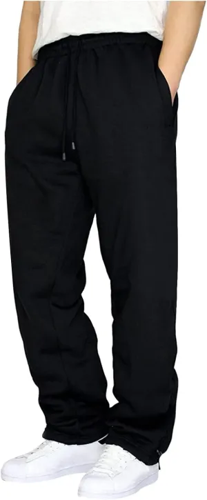 Vickyleb Cargo Pants for Men Black, Men's Joggers Workout Sweatpants Gym Pants Athletic Casual Slim Fit Pants