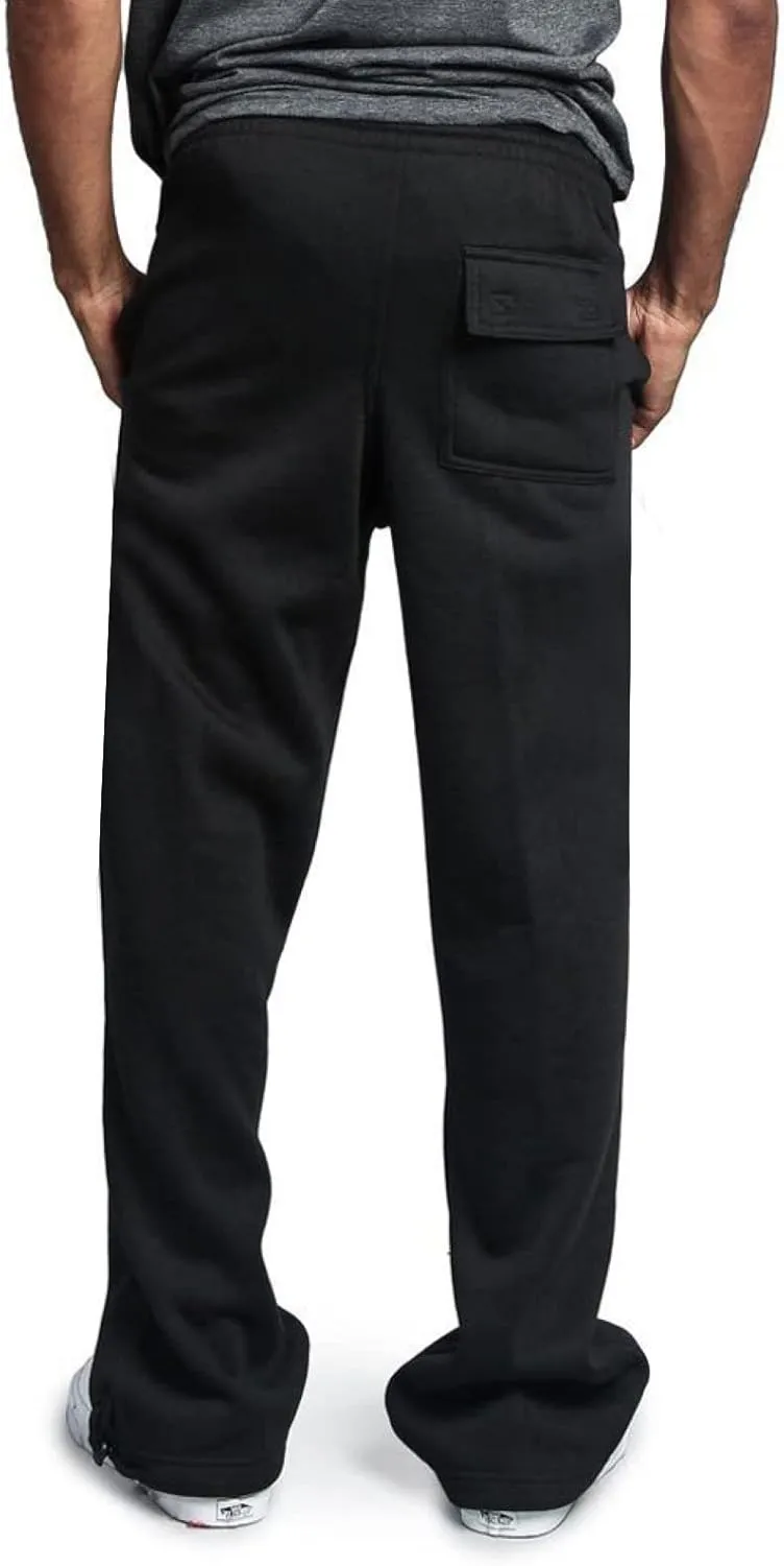 Vickyleb Cargo Pants for Men Black, Men's Joggers Workout Sweatpants Gym Pants Athletic Casual Slim Fit Pants