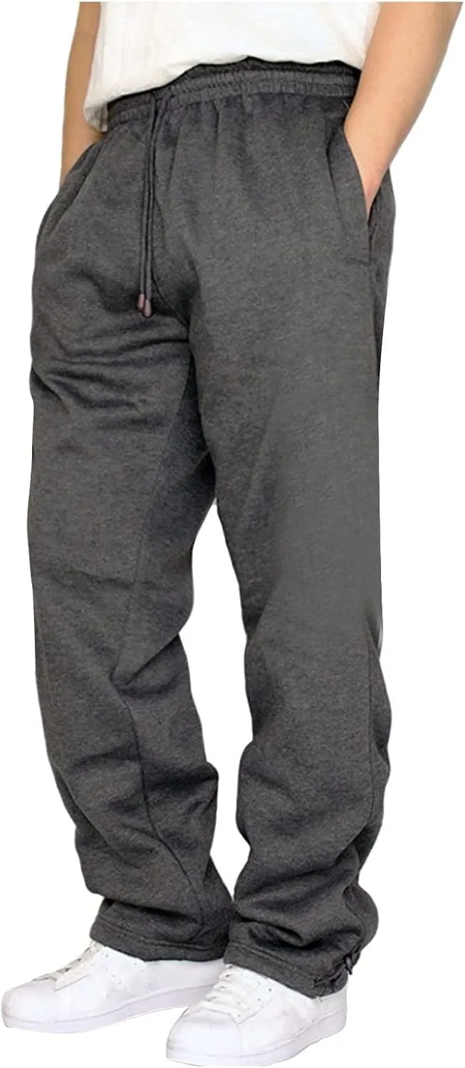 Vickyleb Cargo Pants for Men Black, Men's Joggers Workout Sweatpants Gym Pants Athletic Casual Slim Fit Pants