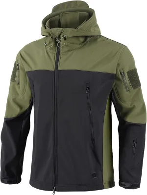Waterproof Jackets For Men Lightweight Rain Jackets Hooded Raincoat Zip Windbreaker For Running Hiking Travel Coats