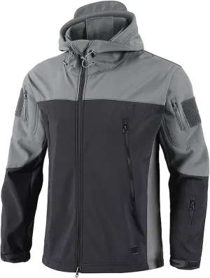 Waterproof Jackets For Men Lightweight Rain Jackets Hooded Raincoat Zip Windbreaker For Running Hiking Travel Coats