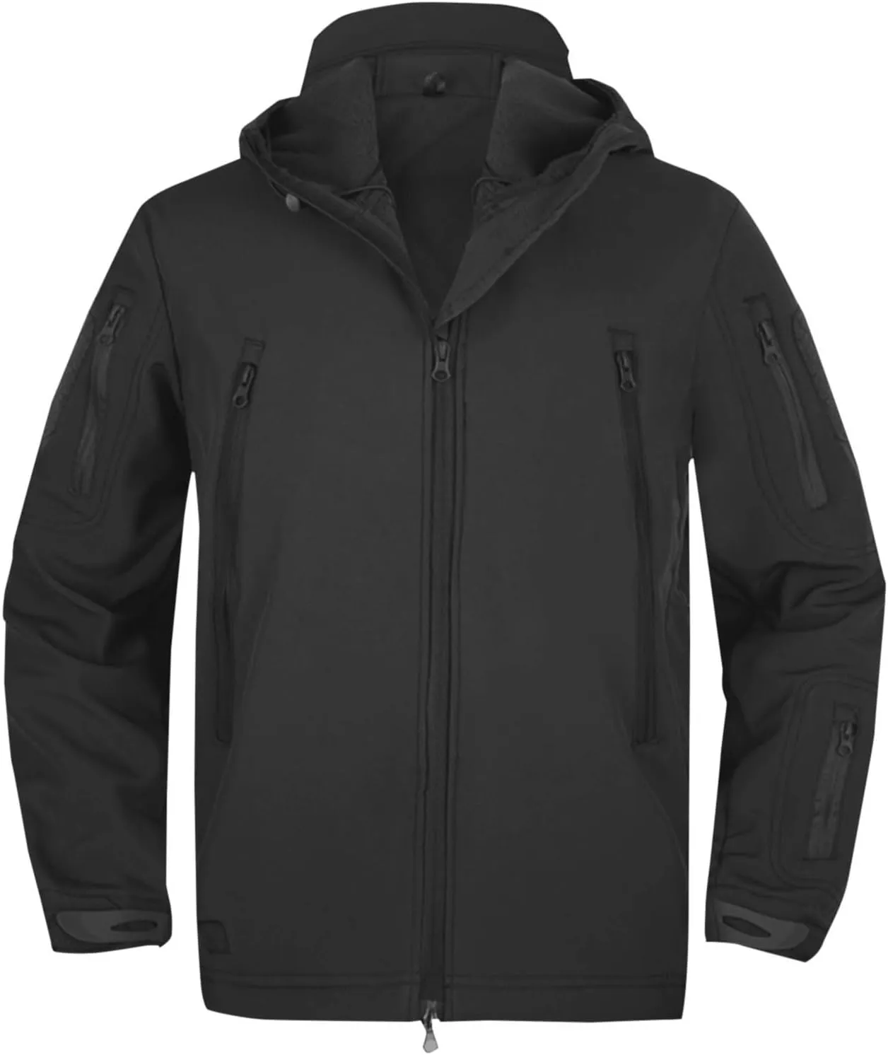 Waterproof Jackets For Men Lightweight Rain Jackets Hooded Raincoat Zip Windbreaker For Running Hiking Travel Coats