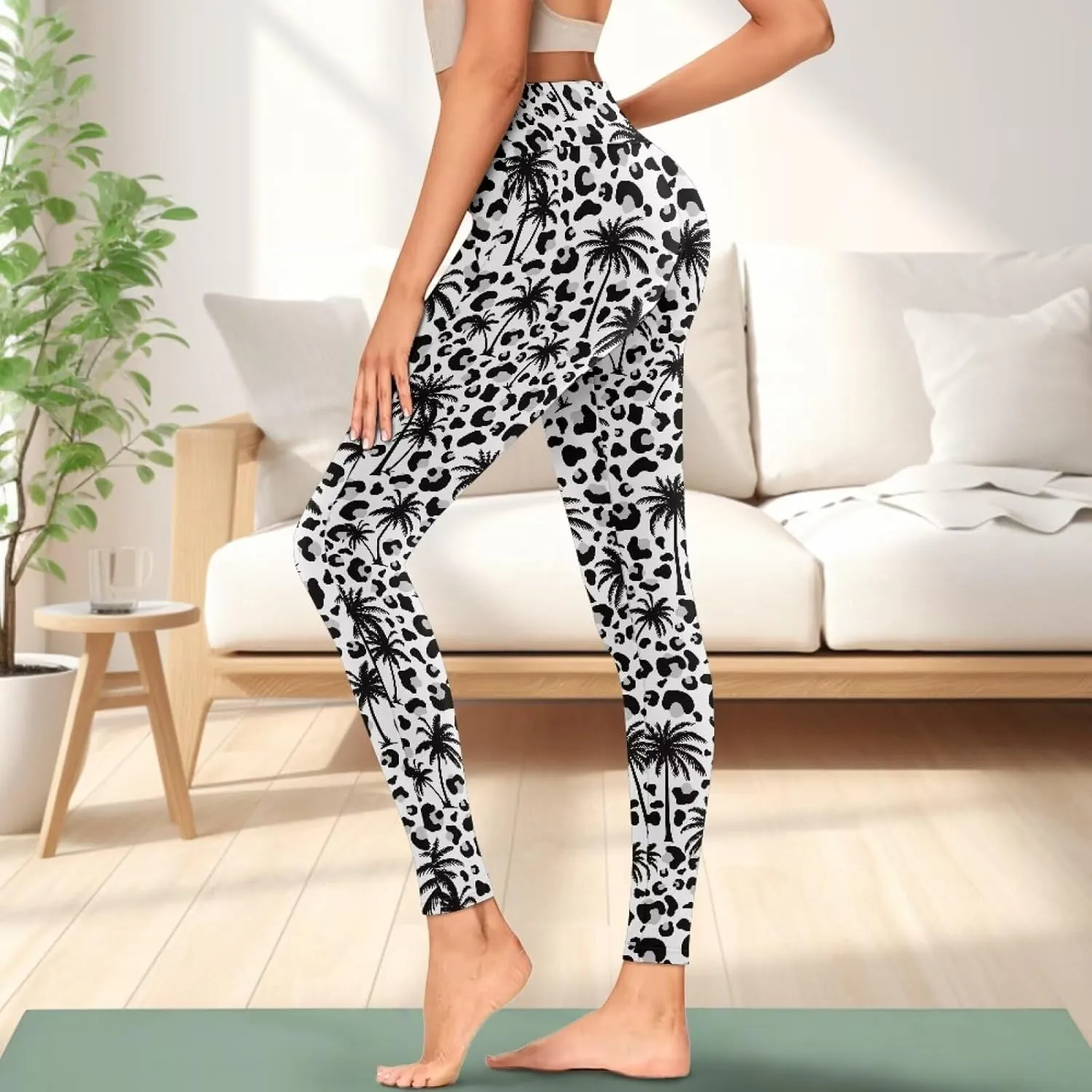 Women Buttery Soft Yoga Leggings with Pockets Tummy Control High Waisted 4-Way Stretch Full-Length Gym Pants
