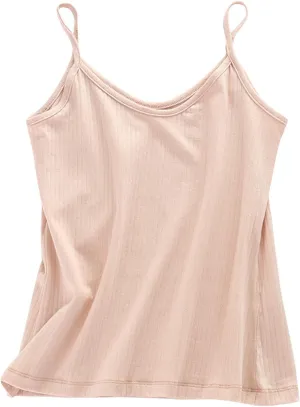 Women’s 2025 V-Neck Camisole Tank Top, Soft Stretch Basic Sleeveless Shirt for Casual Wear, Lightweight Everyday Tops