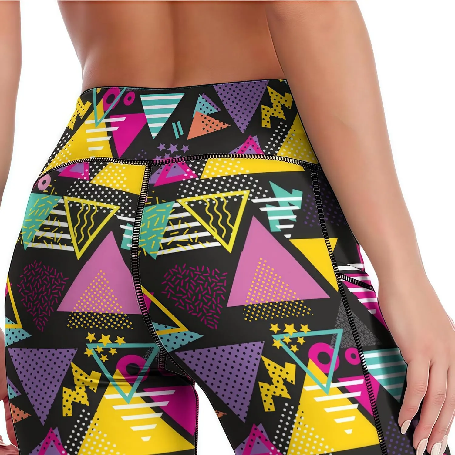Women's Biker Shorts High Waisted Athletic Workout Yoga Running Shorts with Pockets