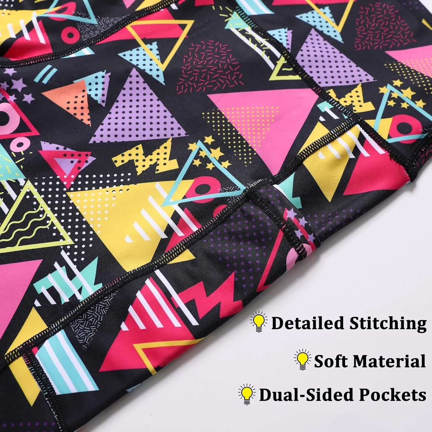 Women's Biker Shorts High Waisted Athletic Workout Yoga Running Shorts with Pockets