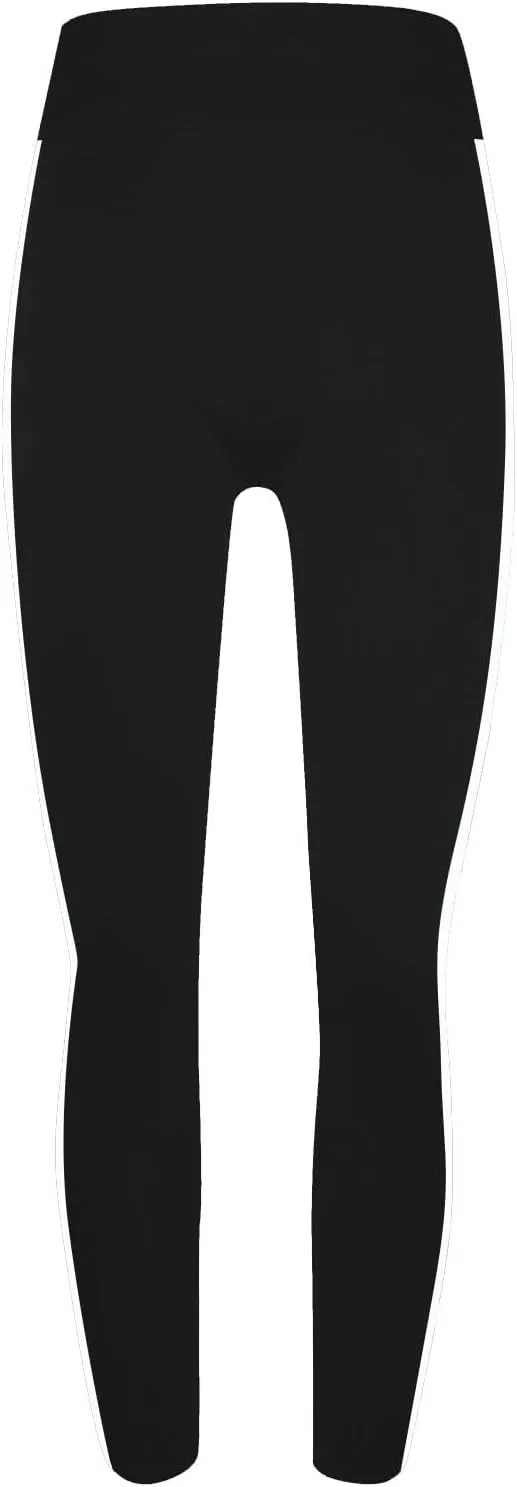 Women's High Waist Yoga Leggings - Premium Soft Workout Stretch Gym Pants Running Sports Trousers Bottoms