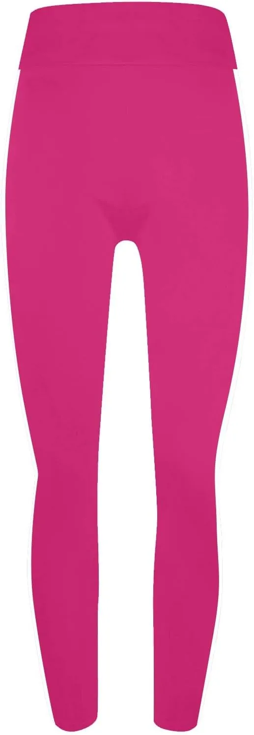 Women's High Waist Yoga Leggings - Premium Soft Workout Stretch Gym Pants Running Sports Trousers Bottoms