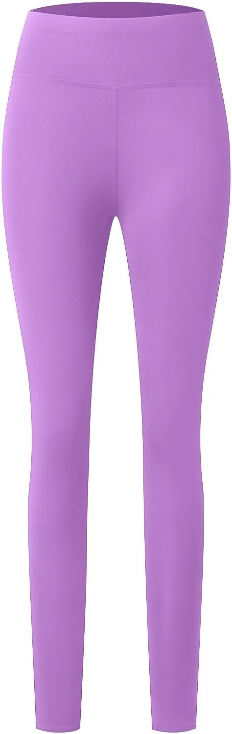 Womens Leggings High Waist Yoga Pant Slim Slimming Casual Pants Gym Shapewear for Women Tummy Control