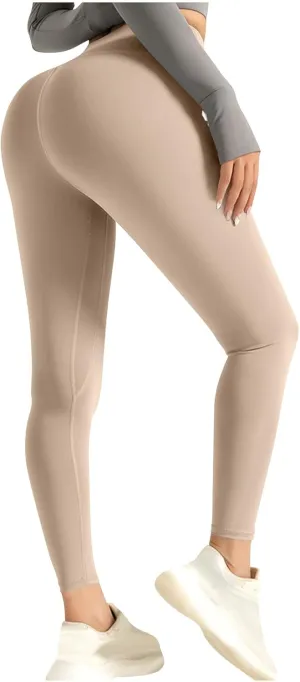 Womens Leggings No Front Seam, Petite Bootcut Yoga Pants,Plus Size Bootcut Yoga Pants,Leggings for Women