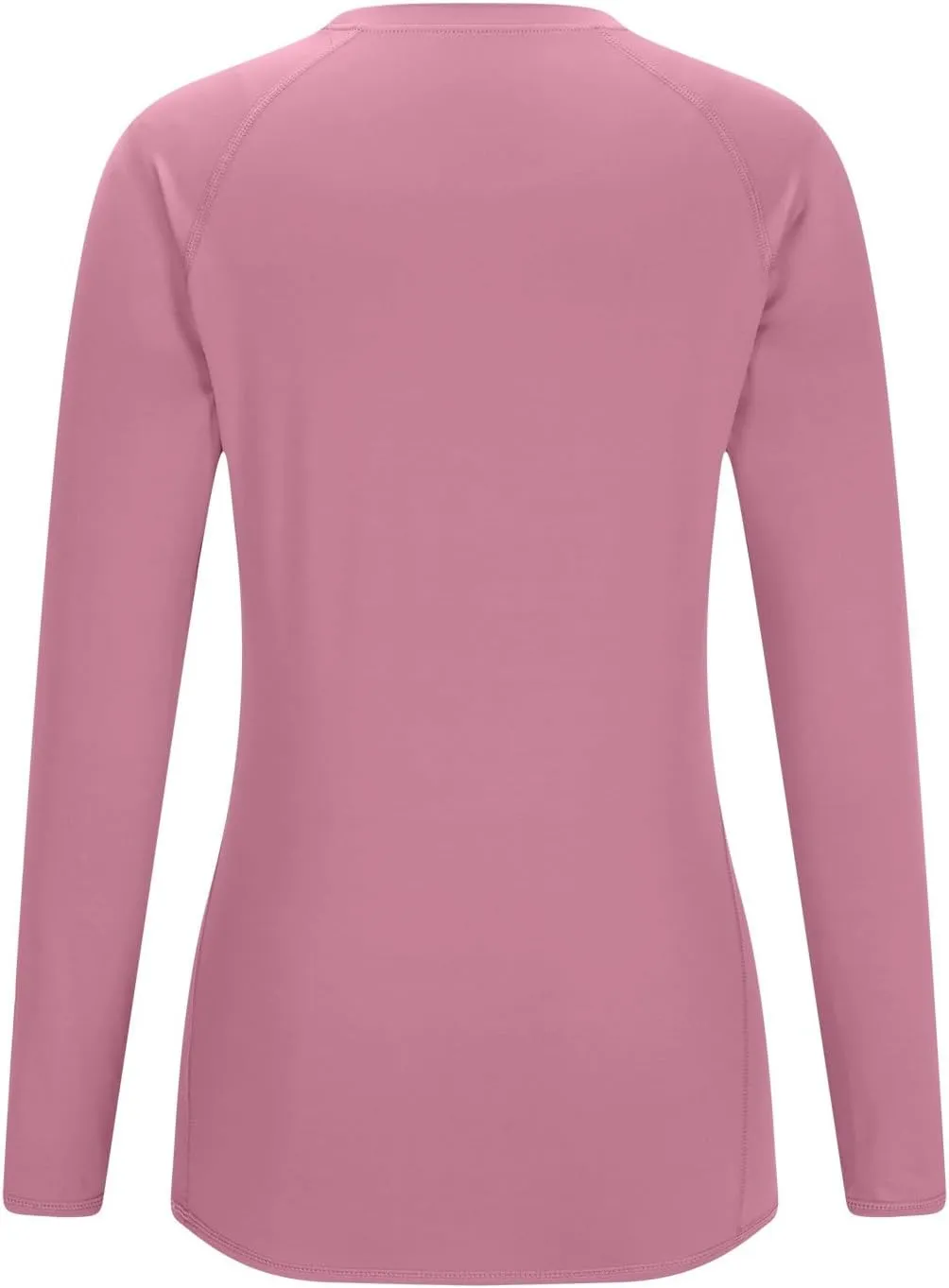 Womens Long Sleeve Shirts Basic Apparel Shirts Crewneck Tshirt Quick-Dry Workout Yoga Running Athletic Gym Tops
