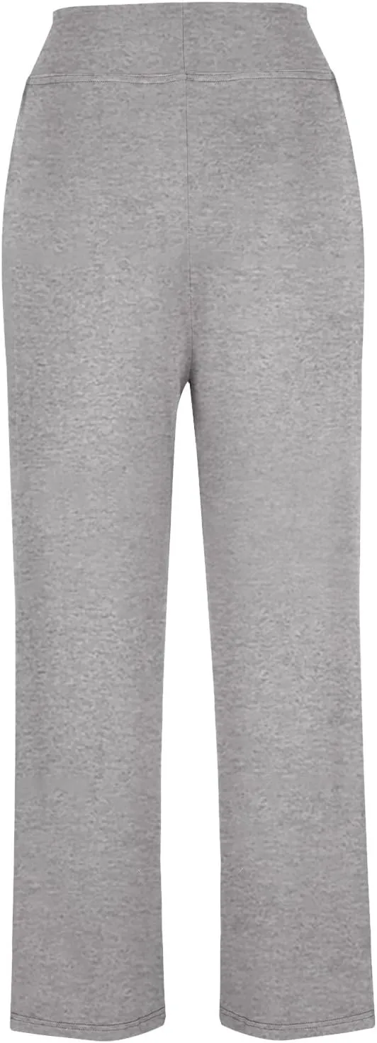 Women's Loose High Waist Wide Leg Yoga Pants Workout Leggings Casual Modal Long Trousers Gym Pants