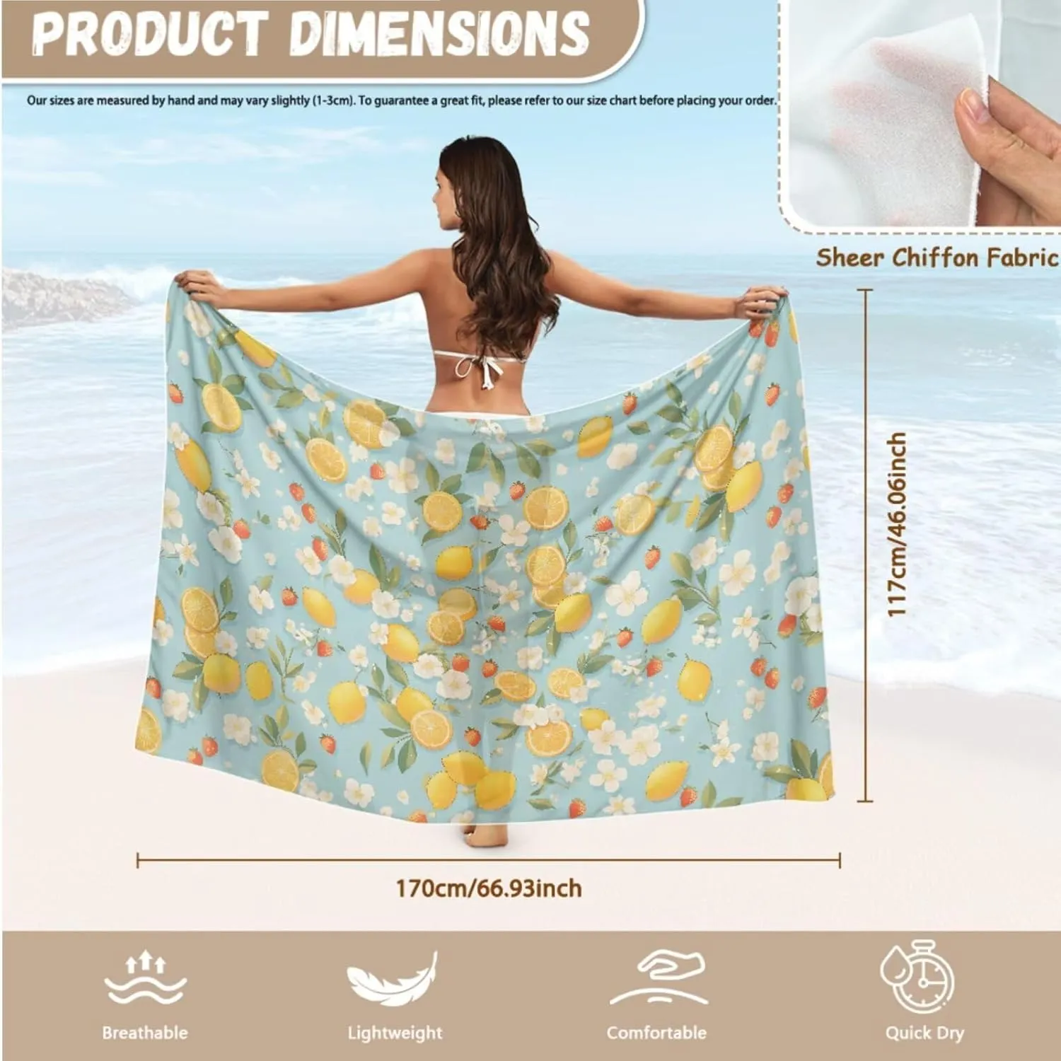 Womens One Piece Bathing Suit Tummy Control Swimsuit with Beach Cover up Wrap Skirt Sarong Cheeky Two Piece 2XL