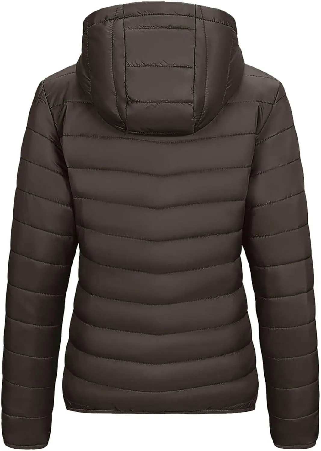 Women's Packable Puffer Jacket, Lightweight down Jackets Winter Warm Quilted Coats Full-Zip Cycling Running Jackets