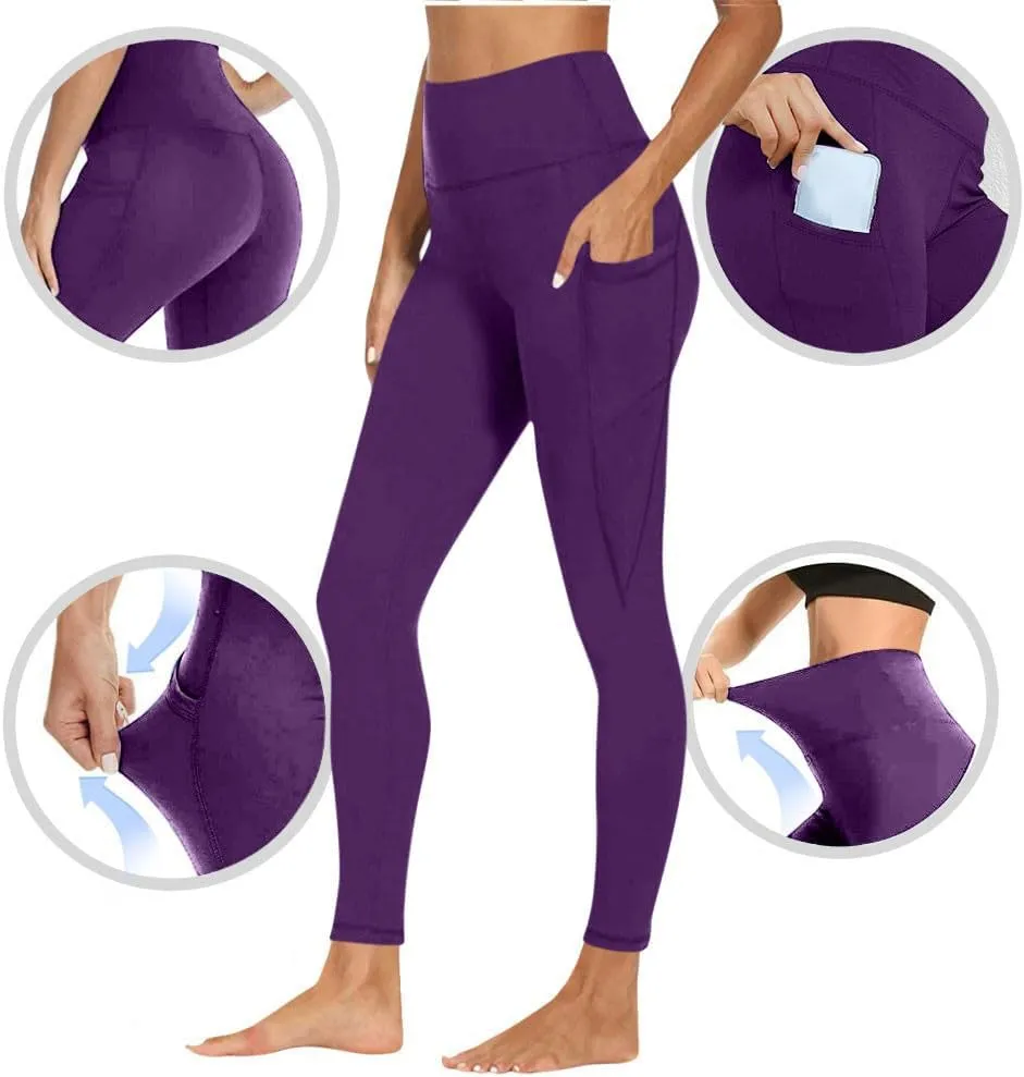 Womens Pants Casual, Dress Pants for Women Trendy,Butt Scrunch Leggings with Pockets,Bootcut Yoga Pants