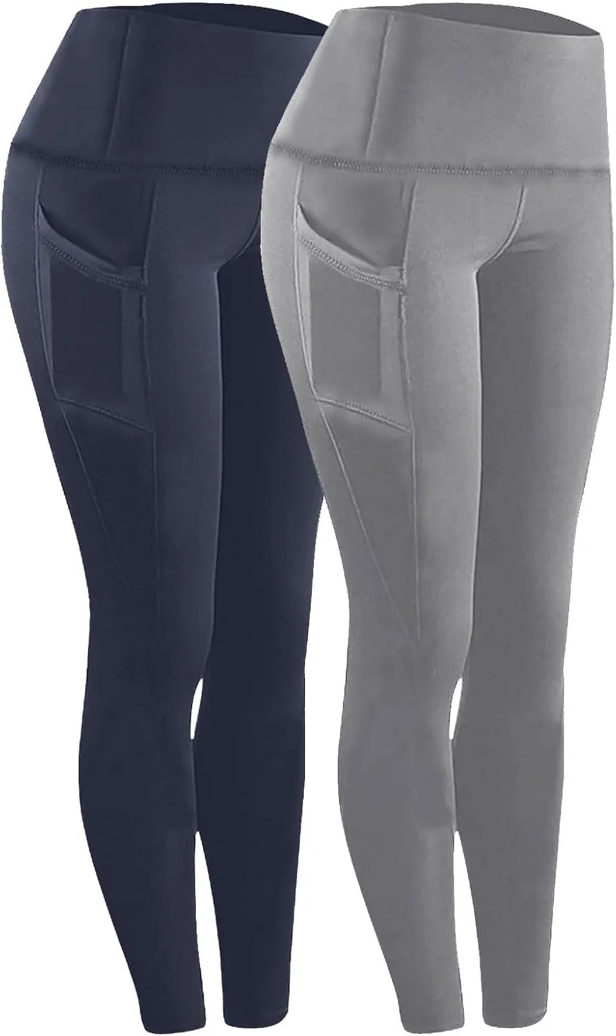 Womens Pants Trendy, Bell Bottom Yoga Pants,Womens Legging with Pockets,Athletic Pants for Women with Pockets