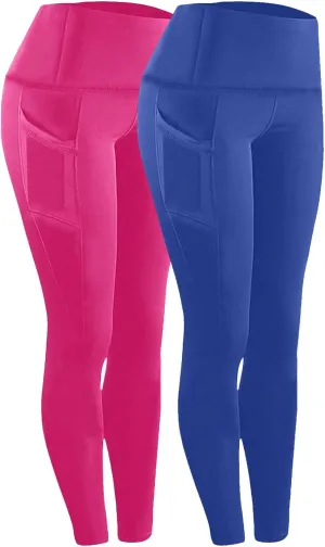 Womens Pants Trendy, Bell Bottom Yoga Pants,Womens Legging with Pockets,Athletic Pants for Women with Pockets